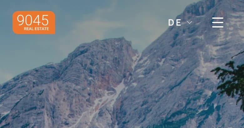 9045 Real Estate — il nuovo sito di Lush Systems: layout immobiliare calmo ed editoriale
