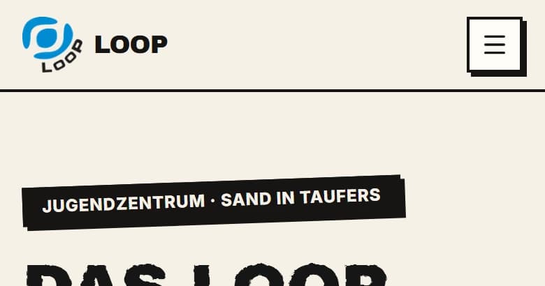 LOOP — il nuovo sito di Lush Systems: marchio giovane, audace e chiaro